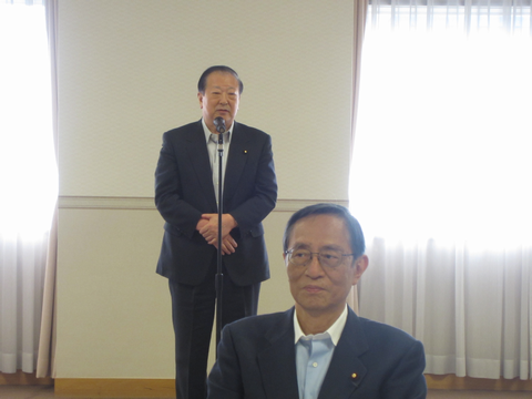 ご来賓あいさつ（北村茂男　同議員連盟幹事）