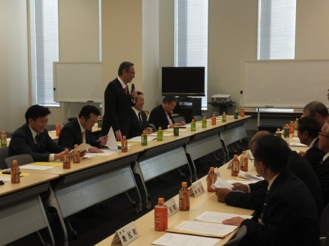 議連総会の様子 議連総会の様子